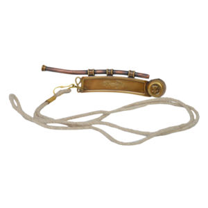 นกหวีดทองเหลืองชุบทองพวงกุญแจตำรวจพวงกุญแจพวงกุญแจของขวัญคริสต์มาสกระดิ่งดีไซน์วินเทจ - Product Image 6