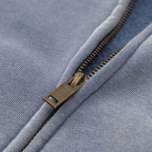 Sweat à capuche unisexe surdimensionné en coton respirant écologique, lavage acide, effet usé, 500 g/m², personnalisable en gros - Product Image 6