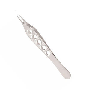 Pince à tissus Adson de meilleure qualité légère 4 75 pouces embouts droits standard 1x2 dents pince Adson en acier chirurgical - Product Image 1
