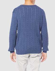 OEM Vente en gros hommes Cardigan pull couleur manches longues respirant chandails en tricot dans le style Cardigan chandails en tricot personnalisé - Product Image 4