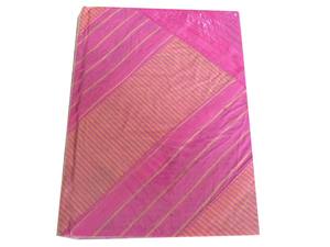 Artesanías de papel reciclado hechas a mano, planificador elegante ecológico, diario, cuaderno, patrón geométrico, impresión en relieve, diseño único para - Product Image 2