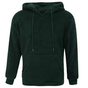 Custom Unisex <b>Fleece</b> Sherpa Hoodie Mens Oversized <b>Hooded</b> <b>Blanket</b> Sweater High Quality Zipper up Warm Hoodie Pullover Hoodie - Product Image 3