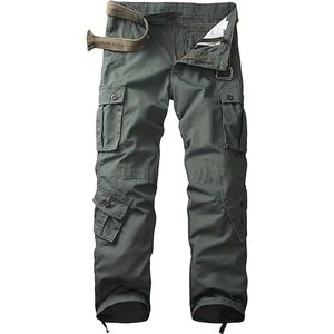 2025 pantalon de travail respirant de haute qualité vêtements de travail en plein air pantalon cargo de moto avec motif droit et techniques froissées - Product Image 1
