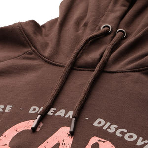 2025 Logo personnalisé Premium sweat à capuche pour femme nouvelle mode élégante à capuche personnalisée haut vente couleur marron - Product Image 5