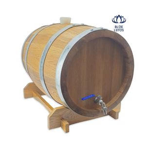 Barril de Madera de Alta Calidad Hecho a Mano, Barril de Roble para Almacenamiento de Vino, Whisky, Ron y Cerveza Artesanal - Product Image 1