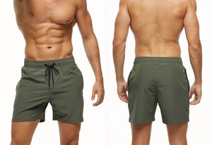 Bermudas de alta calidad para hombre, logotipo personalizado/Color, transpirable, antiarrugas, cómodo, diseño de patrón sólido, último lanzamiento - Product Image 2