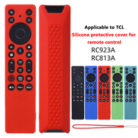 Funda Protectora de Silicona para Control Remoto RC923A RC813A, Antipolvo y Antideslizante para Control Remoto de TV TCL, Venta al por Mayor de Fábrica