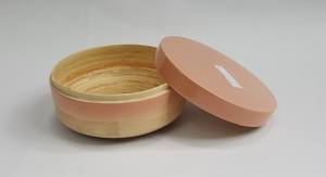 Bols en bambou écologiques MIFAVN avec couvercle, design minimaliste, finition polie, vaisselle en gros provenant de Hanoï, Vietnam - Product Image 3