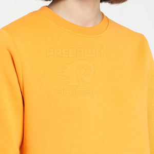 Sudaderas de Invierno para Mujer, Fabricadas en Pakistán, 100% Algodón, con Logotipo Personalizado Impreso en la Parte Delantera, Color Sólido, Ropa Casual - Product Image 5