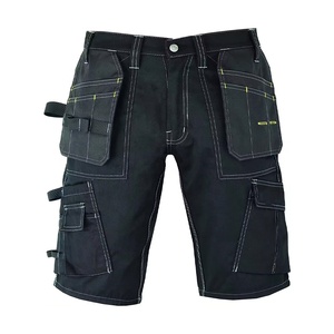 Pantalones de Trabajo de Lona de Algodón con Bolsillos para Herramientas, Elásticos, Industriales, con Costuras Reforzadas, de Alta Visibilidad - Product Image 2