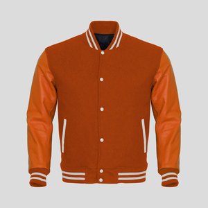 Chaqueta universitaria ecológica con tela reciclada, chaquetas con letras personalizadas sostenibles para jóvenes y CollegeBaseballjacket para hombres - Product Image 5