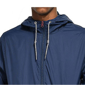 Chaqueta Deportiva Personalizada para Hombre, Cortavientos, para Correr, Entrenamiento, Manga Larga, con Cierre y Bolsillos - Product Image 2