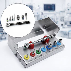 Kit d'expansion osseuse pour implants dentaires électriques, outils de retrait, acier inoxydable, ensemble d'instruments de chirurgie buccale, réparation, certifié CE, classe I - Product Image 1