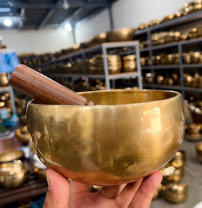 Bols chantants en acier inoxydable authentiques, polis, écologiques et économiques, instruments de méditation, yoga, guérison, sonothérapie - Product Image 2