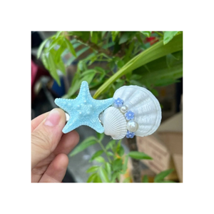 Pinza para el Cabello con Conchas Marinas, Accesorio para el Cabello Hecho a Mano con Conchas Marinas, Perfecto para Bodas en la Playa, de Proveedor Vietnamita - Product Image 1