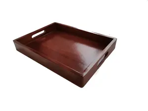 ถาดเสริฟไม้ ถาดไม้ไผ่ ถาดไม้สําหรับใส่อาหาร - Product Image 4