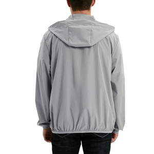 Veste coupe-vent vintage pour homme de haute qualité, à capuche, col montant, fermeture éclair, respirante, pour sports d'hiver, service OEM - Product Image 2