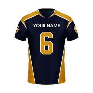 Servicio OEM, Camiseta de Fútbol Americano, Nombre del Equipo y Número Impresos Personalizados, Camiseta de Fútbol Americano con Degradado, Alta Demanda - Product Image 6