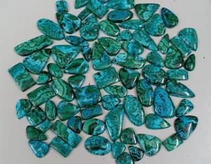 Lote de cabujones de piedras preciosas sueltas de crisocola malaquita, lote de 1 kg, venta al por mayor, joyería malaquita - Product Image 5