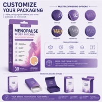 Patchs Ménopause Direct Usine pour le Bien-être Féminin, Soutien aux Bouffées de Chaleur, 100% Naturels, Tissus Non-Tissés, Vente en Gros OEM ODM