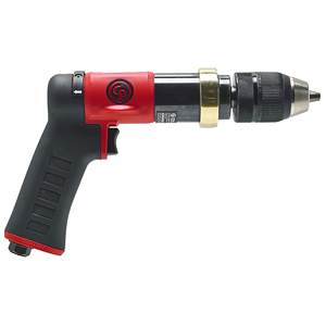 Taladro Neumático de 1/2 Pulgada con Portabrocas sin Llave, 0.47 HP/350W, Mango Tipo Pistola, 10.3 Ft. Lbf/14 NM Torque de Par, 840 RPM, Taladro Percutor Neumático - Product Image 5