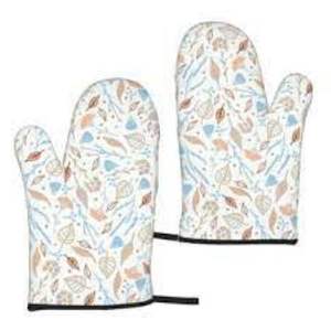 Mitaines de four en coton durable avec logo personnalisé Mitaine de cuisine résistante à la chaleur Cadeau promotionnel bon marché pour la cuisine - Product Image 3