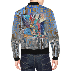 Blouson d'aviateur unisexe de haute qualité impression par sublimation 3D personnalisée blouson d'aviateur pour hommes - Product Image 6
