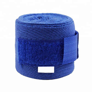 Venta al por mayor con logotipo personalizado gimnasio Fitness muñequeras algodón mano Seguridad entrenamiento desgaste con etiqueta privada - Product Image 3