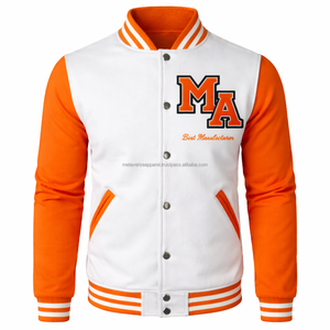 Blouson bomber brodé pour homme, col montant, coupe-vent, séchage rapide, avec logo personnalisé sur le côté et devant - Product Image 3