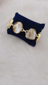 Lujoso conjunto de collar en capas de Esmeralda Noor, adorno único de latón, diseño personalizable para joyería de moda, productos a granel - Product Image 4