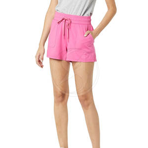 กางเกงขาสั้นผ้าฝ้ายทำจากผ้าฝ้ายสำหรับผู้หญิงกางเกงขาสั้นสำหรับผู้หญิงขนาดผู้ใหญ่พิมพ์โลโก้ได้ตามต้องการ - Product Image 3