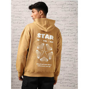 Hombres Sudadera con capucha de gran tamaño con Urban Street Fashion Basic Casual Sudadera con capucha de gran tamaño para los hombres con ajuste relajado - Product Image 5