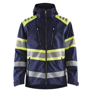 Chaqueta de Seguridad de Alta Visibilidad, Transpirable, Cortavientos e Impermeable, con Cinta Reflectante, para Trabajo Unisex - Product Image 6