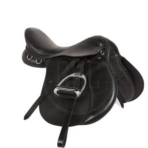 Selle de cheval western en cuir anglais de qualité supérieure, personnalisée, avec un design moderne - Product Image 1