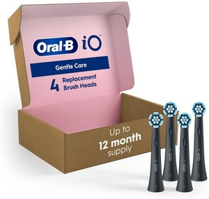 Cabezales de Cepillo de Dientes Eléctrico Oral-B IO Originales, Cerdas Anguladas de Silicona para una Eliminación de Placa Más Profunda, Uso Doméstico, Paquete de 4 - Product Image 3