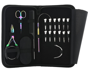 เครื่องมือต่อผมคุณภาพสูงปี 2025 คีมต่อผมแบบหน้าเรียบสำหรับต่อผมแบบปลายแหลม - Product Image 1