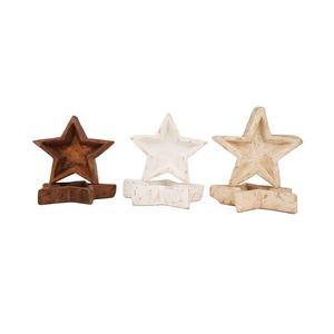 High Quality Luxury Romantic Star Bowl Handmade <b>Coconut</b> Wood Dough Bowls for <b>Candles</b> Set for Parties Made in Viet Nam - Product Image 2