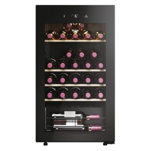 Cantinetta 34 botellas SERIE 3 Wine Bank 50 HWS34GGH1 Negro clase G (47,5x45,6x85cm) - Product Image 1