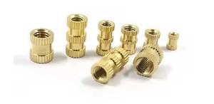 Inserto de latón moleteado doble de alta resistencia personalizado superventas para proyectos de ingeniería - Product Image 5