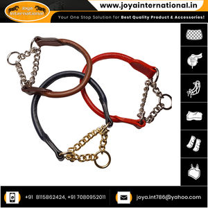 Super Quality Wholesale Multi-color Adjustable Luxury <b>Rolled</b> <b>Leather</b> Half-choke <b>Dog</b> <b>Collars</b> Smart - Product Image 6