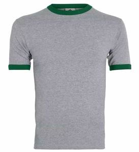 65/35 polyester/peigné ringspun USA coton ringer t-shirt - Product Image 3