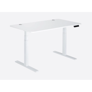 <b>Adjustable</b> Plastic SMARTDESK <b>Office</b> White - Product Image 1