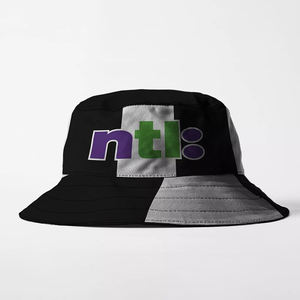 หมวกทรงบัคเก็ตสำหรับผู้ชายหมวกคอตตอนเคลือบแวกซ์ออกแบบโลโก้ของคุณเองหมวกทรงจีบสำหรับใส่กลางแจ้งหมวกชาวประมงผ้าฝ้ายสีดำขายส่ง - Product Image 4