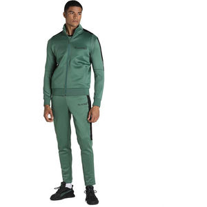 Chándal ajustado y personalizado para hombre, conjunto deportivo con cremallera completa para correr, ropa deportiva de entrenamiento, conjunto de dos piezas - Product Image 1