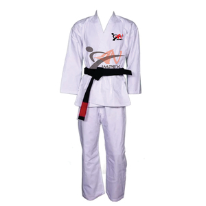 Uniformes professionnels de kung fu Uniforme de taekwondo karaté gi 100% Uniforme de kungfu en coton Vêtements de karaté d'arts martiaux - Product Image 1