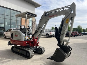 Mini-excavatrice hydraulique sur chenilles Takeuchi TB225 d'occasion, excavatrice compacte pour la construction - Product Image 3