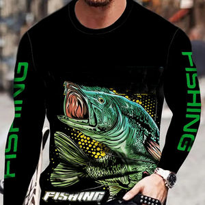 เสื้อตกปลาแขนสั้นและยาวลำลองสำหรับผู้ชาย, เสื้อลำลองสวมใส่สบายและระบายอากาศได้ดีผ้าแคนวาสสำหรับฤดูหนาวสำหรับผู้ชายและตกปลา - Product Image 2