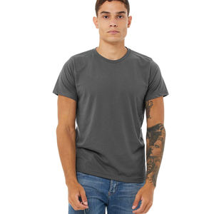 Bella toile t-shirt 3001 unisexe blanc Bella + toile unisexe poly coton t-shirt à manches courtes - Product Image 2