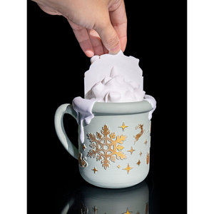 Tazza Puzzle di cioccolata calda per le vacanze di Natale - Product Image 1