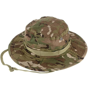 Chapeau tactique personnalisé pour la chasse au cerf, la randonnée, en toile camouflage, à large bord, avec aérations en maille, pour le trekking, le camping, la pêche, les voyages et les activités de plein air - Product Image 3